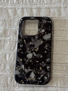 Sonix IPhone 14 Pro Black Pearl Tort Fleck Phone Case